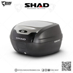กล่องหลัง SHAD SH40 Aluminium ขนาด 40 ลิตร