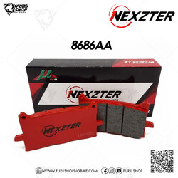ผ้าเบรก Nexzter MU Part NO. 8686AA (F) : for Honda X-ADV / Aficatwin / CRF1000 / CB150R / CB300R / CB650 / CBR650(Y19)