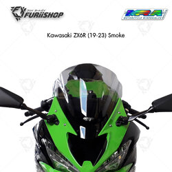 ชิลด์หน้า MRA Windshield : Kawasaki ZX6R (19-23) สี Smoke