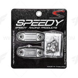 อุดกระจก SPEEDY สีเงิน FOR KAWASAKI NINJA400