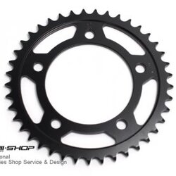 สเตอร์เหล็กหลัง พระอาทิตย์ 41T สีดำ FOR HONDA CB650F/CBR650F