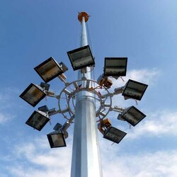 เสาไฮแมส สูง 25 เมตร