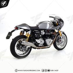 ท่อ ARROW SLIP ON SS 2:2 FOR Triumph Thruxton R