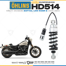 โช๊คหลังแต่ง Ohlins HD514 For Harley-Davidson Softail Low Rider S ปี 2020-2023