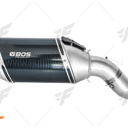 ท่อมอเตอร์ไซค์ BOS STREETFOX CARBON STEEL SLIP-ON FOR KAWASAKI Z900 ท่อแต่ง ท่อสูตร ท่อบิ๊กไบค์ ท่อBigbike ท่อไอเสีย
