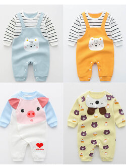 รอมเปอร์เด็ก ชุดเด็กอ่อน บอดี้สูทเด็ก