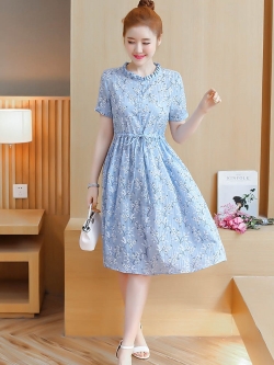 ชุดคลุมท้องคอระบาย มี 2 สี