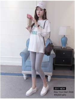 เลกกิ้งเอวต่ำคนท้อง มี 2 สี