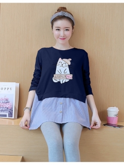 เสื้อคลุมท้อง มี 2 สี+เลกกิ้ก