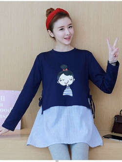 เสื้อคลุมท้อง+กางเกง มี 2 สี