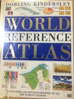 WORLD REFERENCE ATLAS. ผู้เขียน DORLING KINDERSLEY. A-Z FACTFILE AND. DETAILED MAPPING OF ALL THE WORLD ‘ S NATIONS. 0 กก.