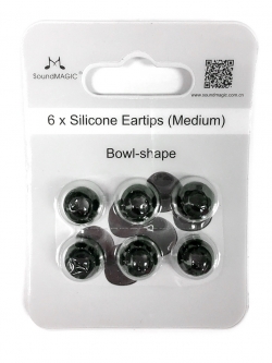 ขายจุกหูฟัง SoundMAGIC รุ่น Silicone Eartips Bowl Shape