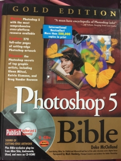 PHOTOSHOP 5 BIBLE GOLD EDITION แถม CDs รวม 2 แผ่น 0 กก.