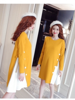 ชุดเดรสคลุมท้อง มี 2 สี