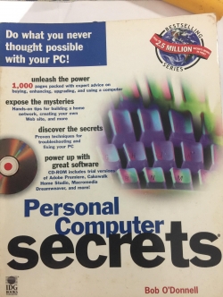 Personal Computer SECRETS. Free CD-ROM 1 แผ่น 0 กก.