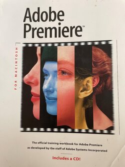 Adobe Premiere The official training workbook for Adobe Premier as Developed by the staff of Above Systems Incorporated ( ไม่มี CDI ที่แถม) 3 กก.