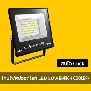 สปอร์ตไลท์led คืออะไร? มีความแตกต่างกับฟลัดไลท์led อย่างไร ?