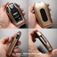 เคสกุญแจดิสเพล BMW Display key กรอบโลหะ+พวงกุญแจหนัง รุ่น AC230