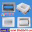 แม่พิมพ์ช่องลม20x20x10cmบล็อกหล่อผนังช่องแสงตกแต่งอาคารบ้านรีสอร์ท