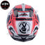 หมวกกันน็อคเต็มใบ หมวกันน็อค REAL Falcon Victory กระจกชั้นเดียว Single Visor สีดำ-แดง