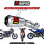 ท่อแต่ง Akrapovic Exhaust Slip-On Line (SS) Moto GP YAMAHA YZF-R3/MT03 15-18 /19-20/All new 2021