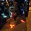ไฟส่องประตู Pajero Sport (ตัวหนังสือ สีขาว)