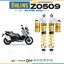 โช๊คหลังแต่ง Ohlins ZO 509 For Zontes 368G ปี2025