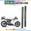 สปริงโช้คหน้า Ohlins 08761-05 For Ducati 848 2008-2013
