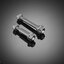 น็อตสแตนเลสก้านเบรค-ก้านครัตช์ (Stainless Bolt For Brake & Clutch Lever (2 Pieces) Kawasaki NINJA 650 (2017-2019)