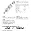 โช๊คหลังแต่ง OHLINS KA 110020 For Kawasaki KLX 110L 2013-2015