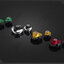 ตัวปิดจานไฟ ตัวใหญ่-ตัวเล็ก (Generator Cover Caps) Bikers Kawasaki Z250SL ABS