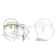 หมวกกันน็อค REAL T-Hawk Mugello น้ำเงิน-เขียว(ด้าน)