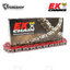 โซ่มอเตอร์ไซค์ EK Chain 520 : QX-RING CHAINS Red