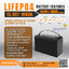 LiFePO4 12V 100A (แบตเตอรี่ ลิเที่ยม 12V 100Ah)
