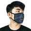 ผ้าปิดจมูกลายHDกันมลภาวะผ้านาโนแห้งไวมีที่เปลี่ยนแผ่นกรองลวดลายคมชัด #02