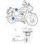 โช๊คหลัง โช๊คแต่ง โช๊คมอเอตร์ไซค์ OHLINS TR634 FOR TRIUMPH BONNEVILE T100