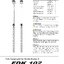 สปริงโช้คหน้า Ohlins FDK102 For Honda Zoomer X 2012-2014