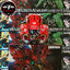 หมวกกันน็อคเต็มใบ Bilmola Mobile Suit Gundam Unicorn Gundam 45th : Gundam Banshee Norn RX-0[N]