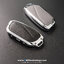 เคสกุญแจ BMW โลหะโครเมี่ยม+หนัง รุ่น AC217