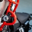 ชุดสปอร์ตไลท์ LED กลม+ชุดสาย,สวิตซ์ MOTOZAAA FOR CB500X