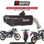 ท่อแต่ง Akrapovic Exhaust Slip-On Line (Titanium) Black BMW F850GS 2018-2019 /F750GS 2018-2019