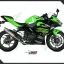 ท่อมอเตอร์ไซค์ MIVV ON-KAT PIPE FOR KAWASAKI NINJA 400 2018+ท่อแต่ง ท่อสูตร ท่อบิ๊กไบค์ ท่อBigbike ท่อไอเสีย