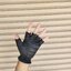 H-D ถุงมือหนังตัดนิ้ว