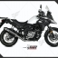 ท่อมอเตอร์ไซค์ MIVV SPEED EDGE BLACK BLACK STAINLESS STEEL FOR SUZUKI V-STROM 2017+ ท่อแต่ง ท่อสูตร ท่อบิ๊กไบค์ ท่อBigbike ท่อไอเสีย
