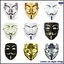 หน้ากากแฮกเกอร์ หน้ากากหนวด หน้ากาก V for Vendetta หน้ากากแฟนซี ฮาโลวีน ออกงาน การแสดง Party Hacker Halloween Event Mask รุ่น Standard รุ่น Premium พร้อมส่งจากไทย