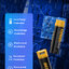 ถ่านชาร์จ Beston 1.5V Li-on Micro USB แบตเตอรี่ชาร์จได้ คุณภาพสูง ราคาถูก