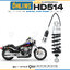 โช๊คหลังแต่ง Ohlins HD514 For Harley-Davidson Softail Low Rider ปี 2018-2023