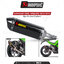 ท่อแต่ง Akrapovic Exhaust Slip-On Line (Carbon) KAWASAKI Z300, NINJA300 2013-2016