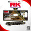 โซ่ RK แท้ 520 X-XW-Ring Chain BL520X-XW-120L (สีดำ หมุดทอง) สำหรับรถมอเตอร์ไซค์ 400-1000cc