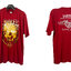 เสื้อยืดแขนสั้น H-D ลายกระโหลก #04 สีแดง 3XL